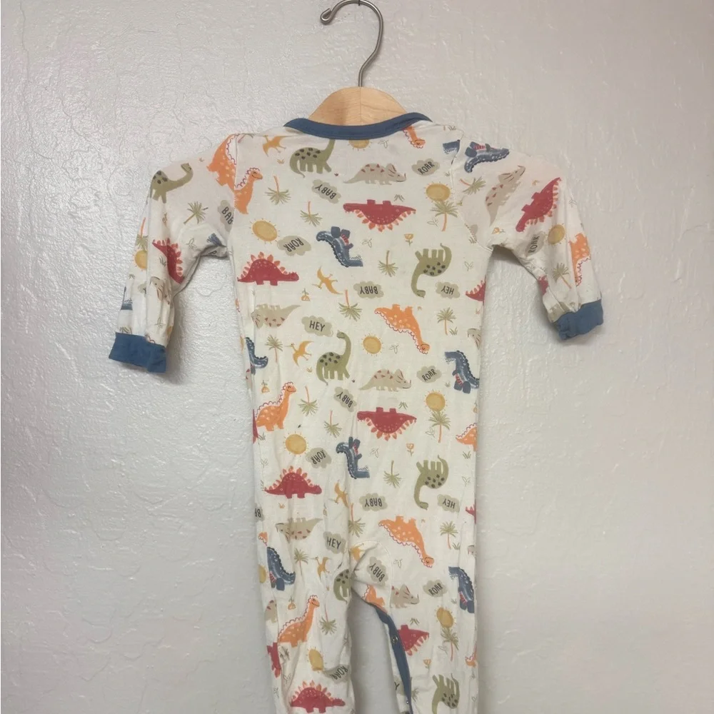 $14 ADD ON milkberry bamboo henley romper 3-6M Zara‎ Janie and Jack Baby Gap